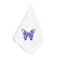 Carolines Treasures Pink And Purple Butterfly Napkin 8859NAP